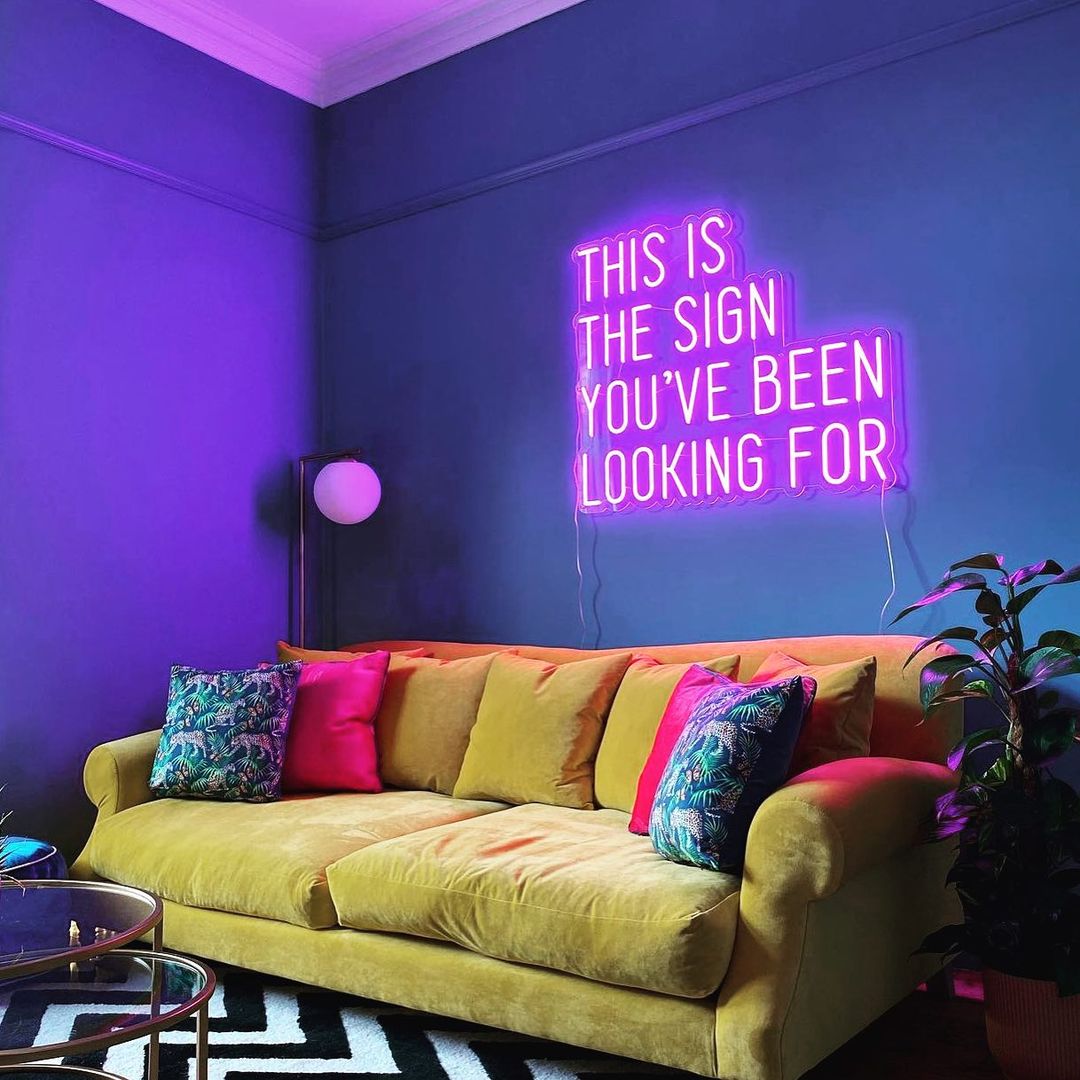This is the Sign Youâ€™ve Been Looking For LED Neon Sign