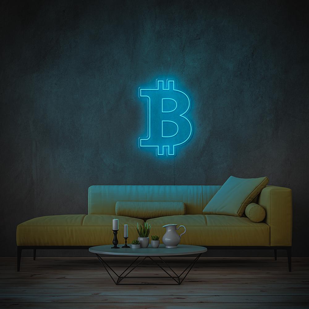 Bitcoin Neon LED Sign