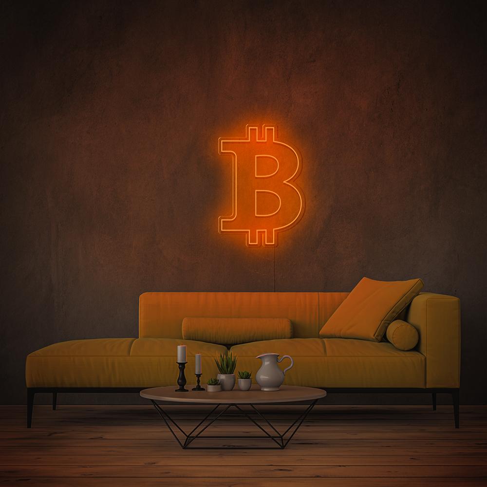 Bitcoin Neon LED Sign