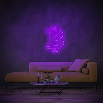 Bitcoin Neon LED Sign