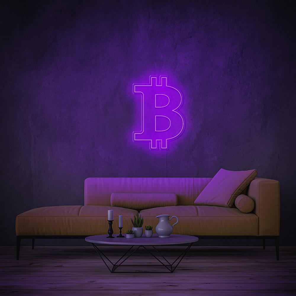 Bitcoin Neon LED Sign