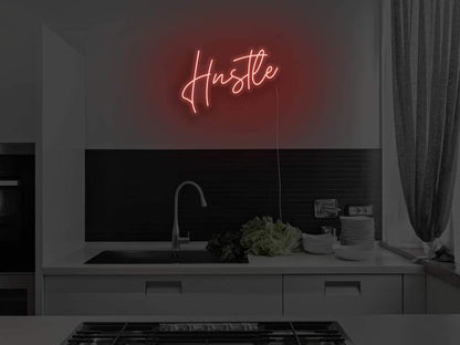 Hustle LED Neon Sign SK02